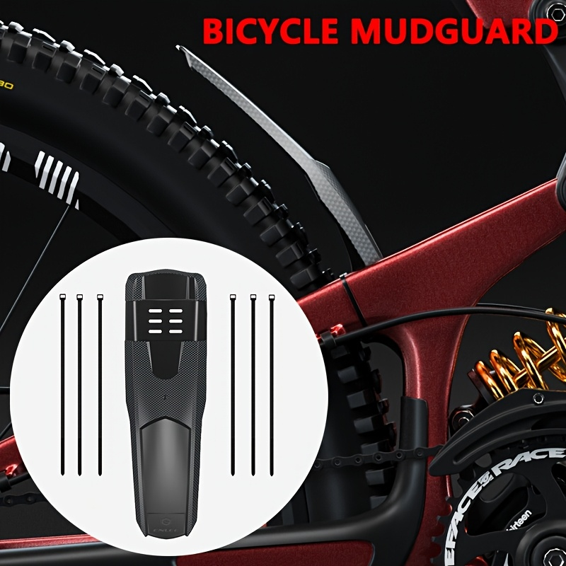 Mountain Biking In The Rain - Bicycle Mudguard Mountain Bike Front Rear
