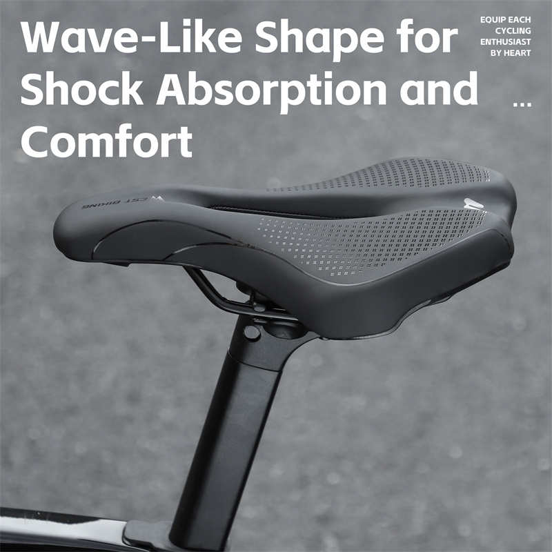 Mountain Biking Pictures - WEST BIKING Cycling Seat PU Non-Slip