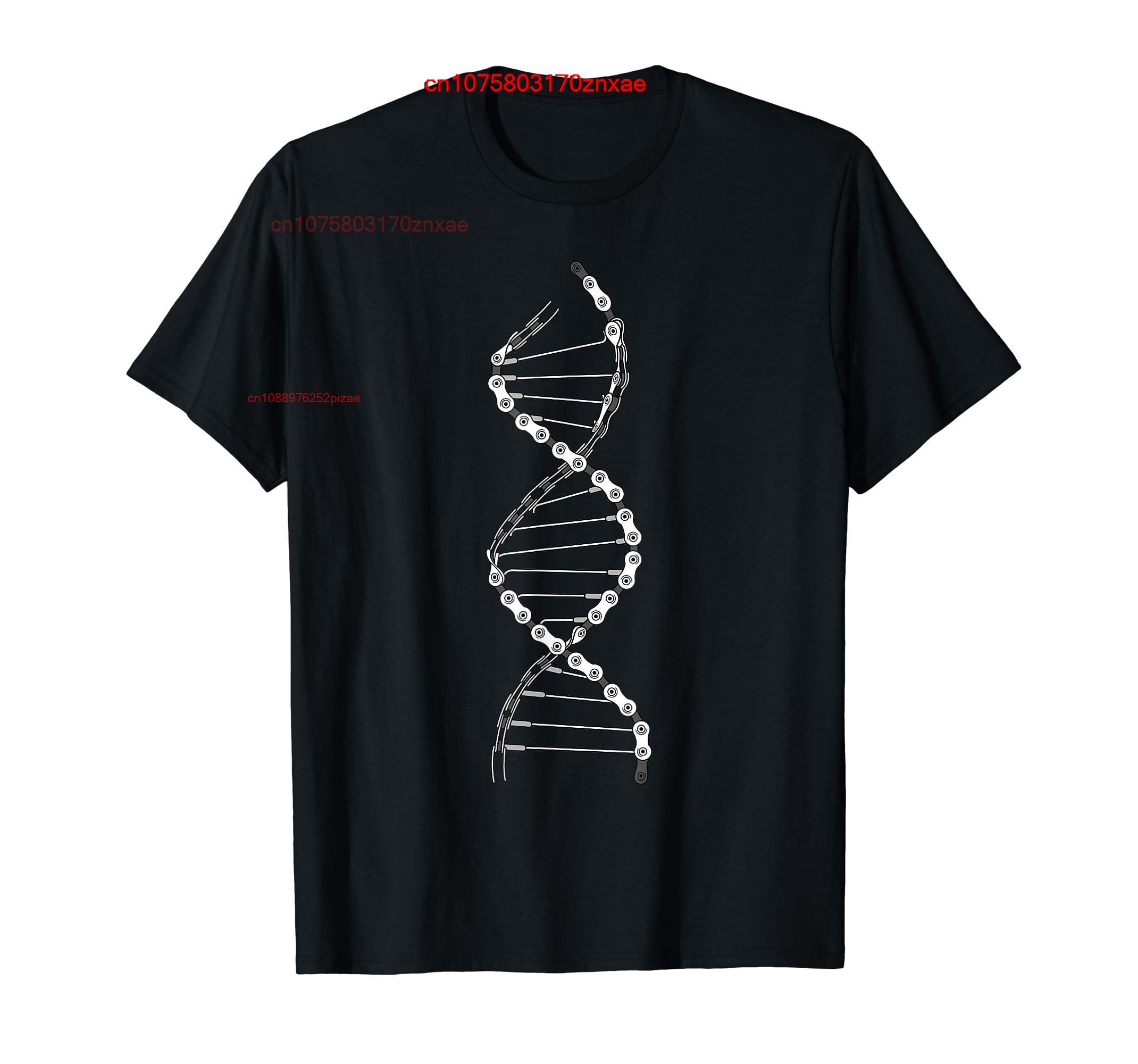 Mountain Biking Outfits Women - 100% Cotton Funny DNA Cycling Bicycle