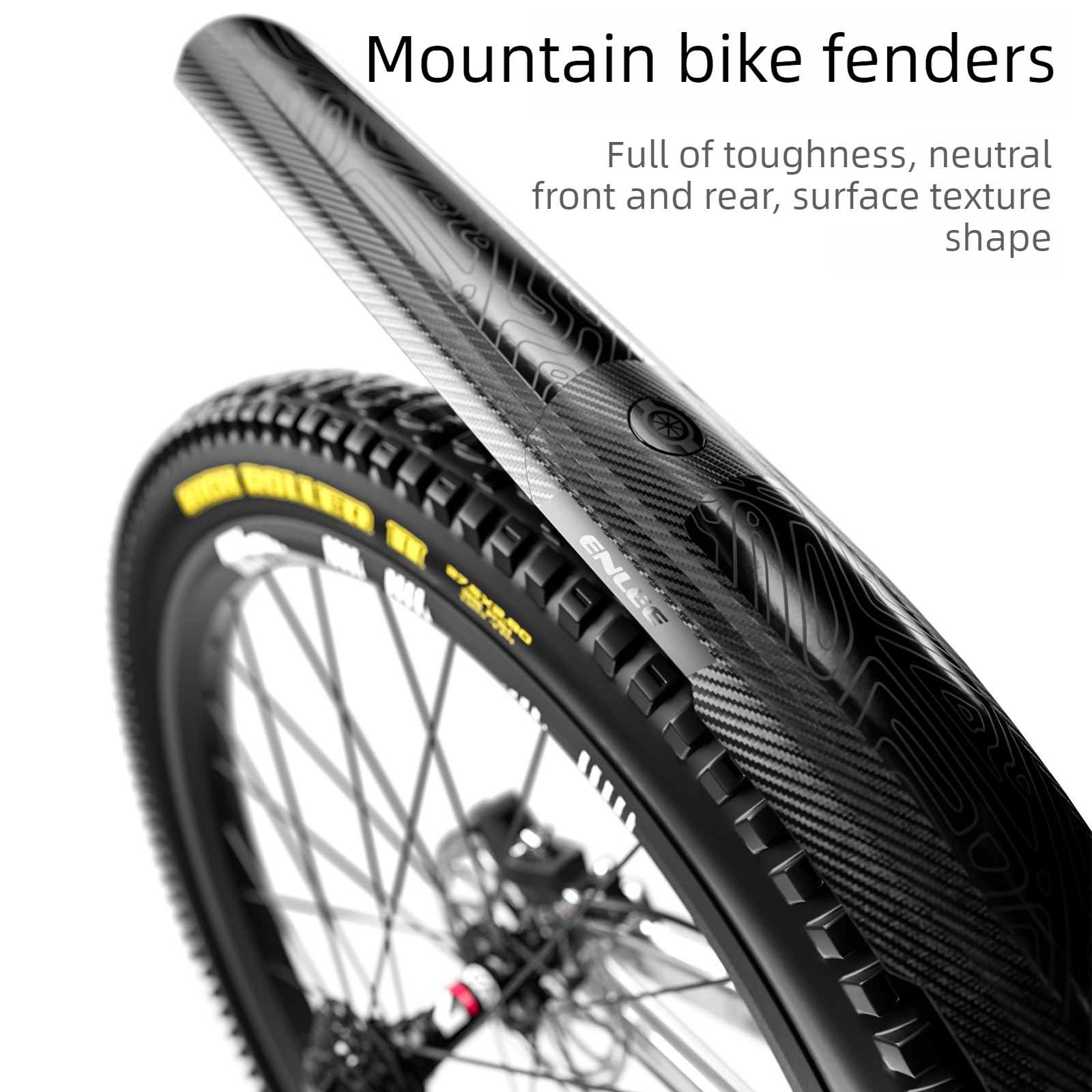 ENLEE Mountain Bike Fenders, D - Mountain Biking In The Rain recensione e prezzo
