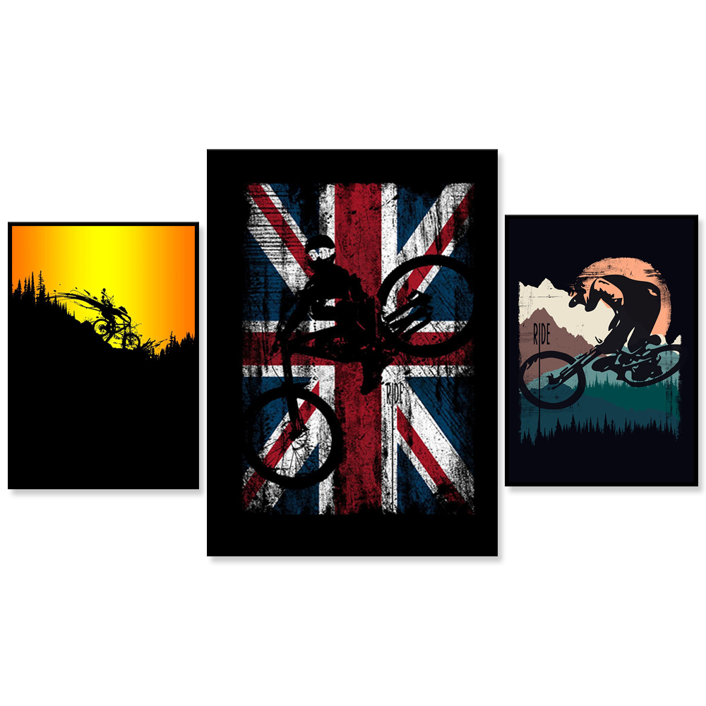 Mountain Bike Art Print ~ Gift - Mountain Biking York recensione e prezzo
