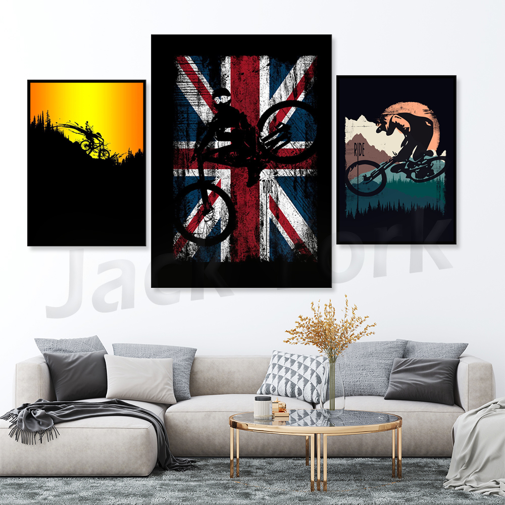 Mountain Bike Art Print ~ Gift - Mountain Biking York recensione e prezzo