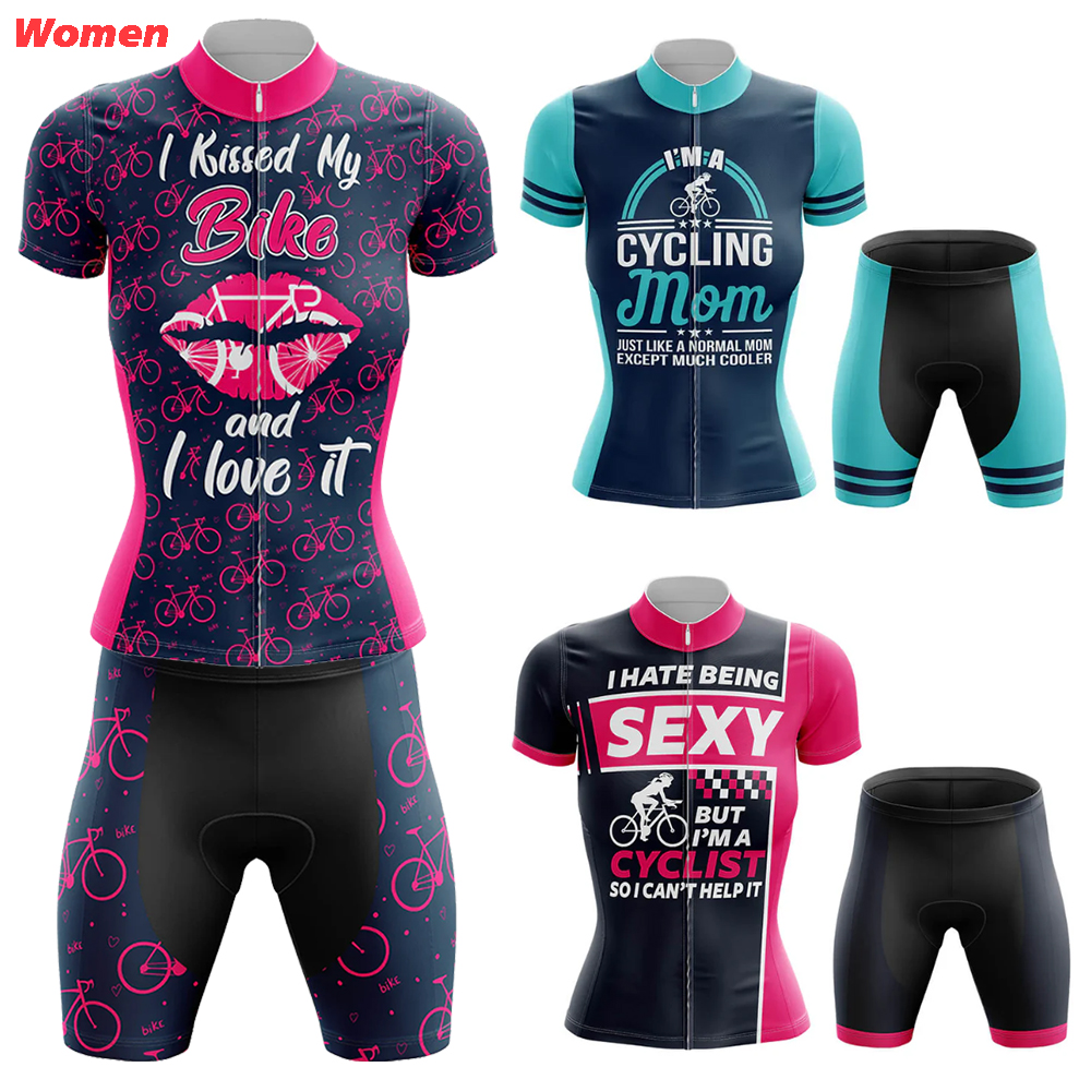 I Kissed My Bike Polyester Cyc - Mountain Biking Outfits Women recensione e prezzo