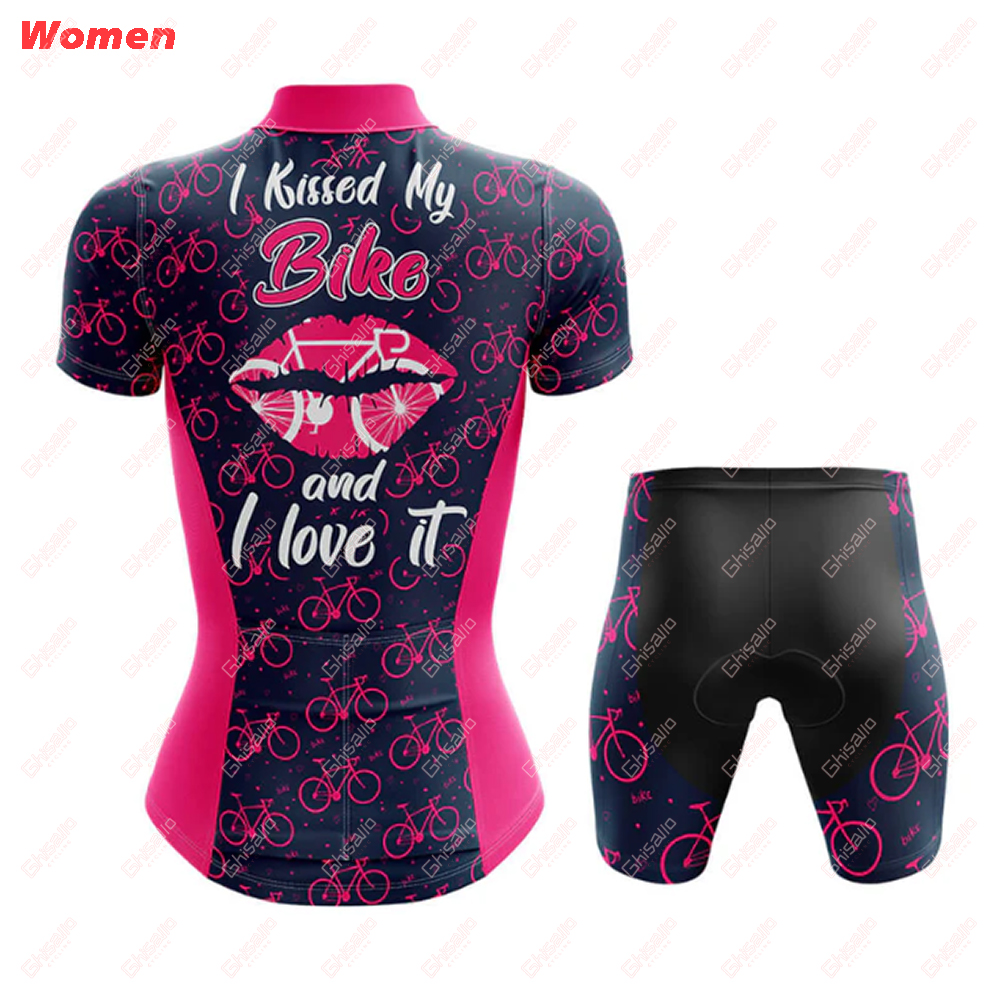I Kissed My Bike Polyester Cyc - Mountain Biking Outfits Women recensione e prezzo
