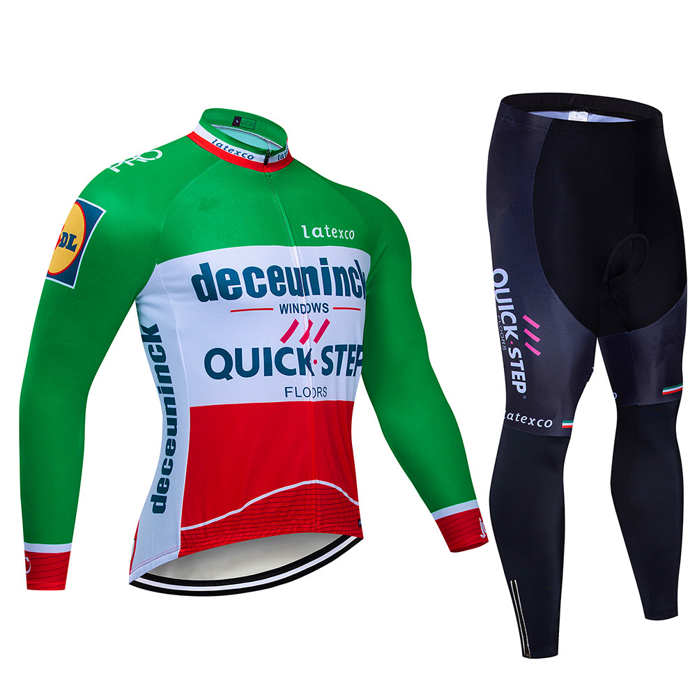 Quick step Cycling Jersey Set  - Mountain Biking Long Sleeve Shirt recensione e prezzo