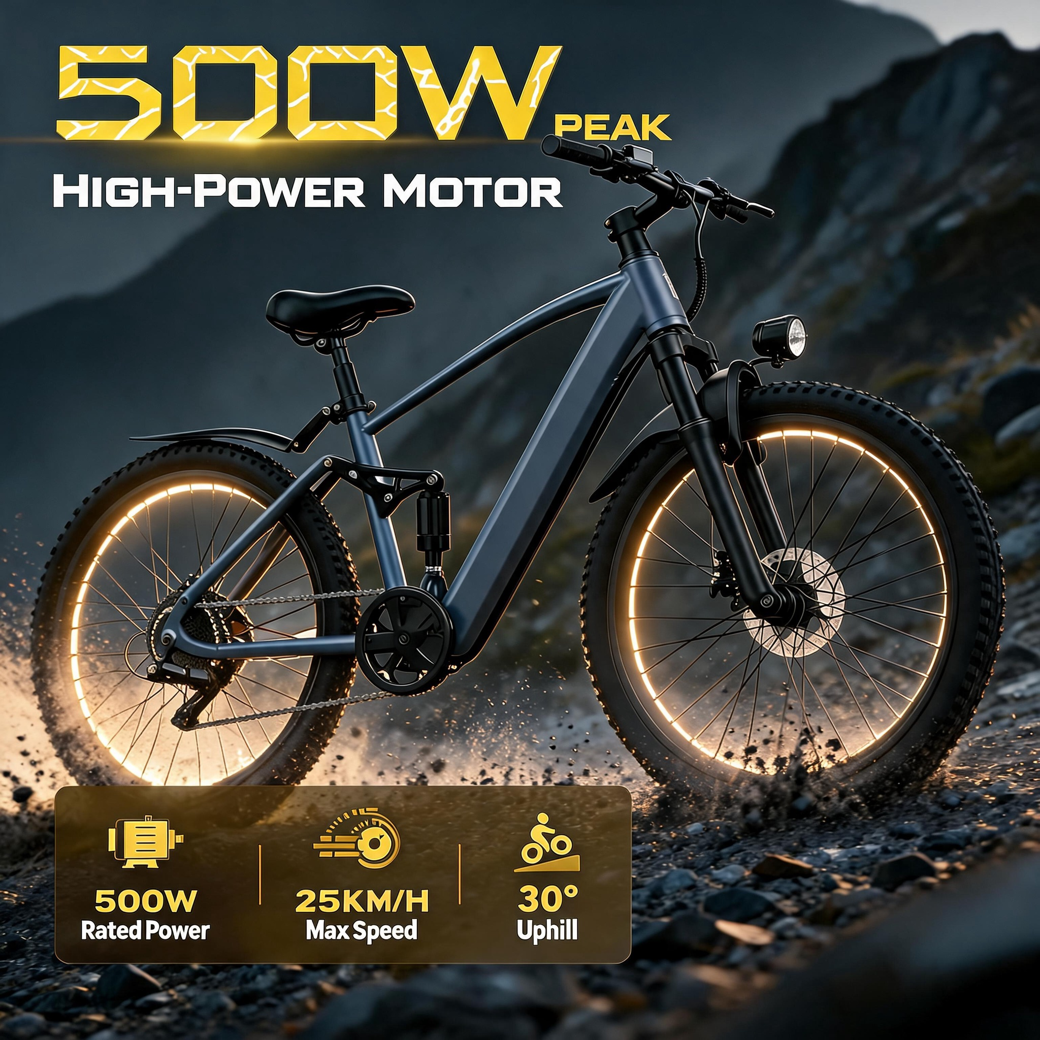 All Terrain Electric Bike, Mou - Mountain Biking Essentials recensione e prezzo