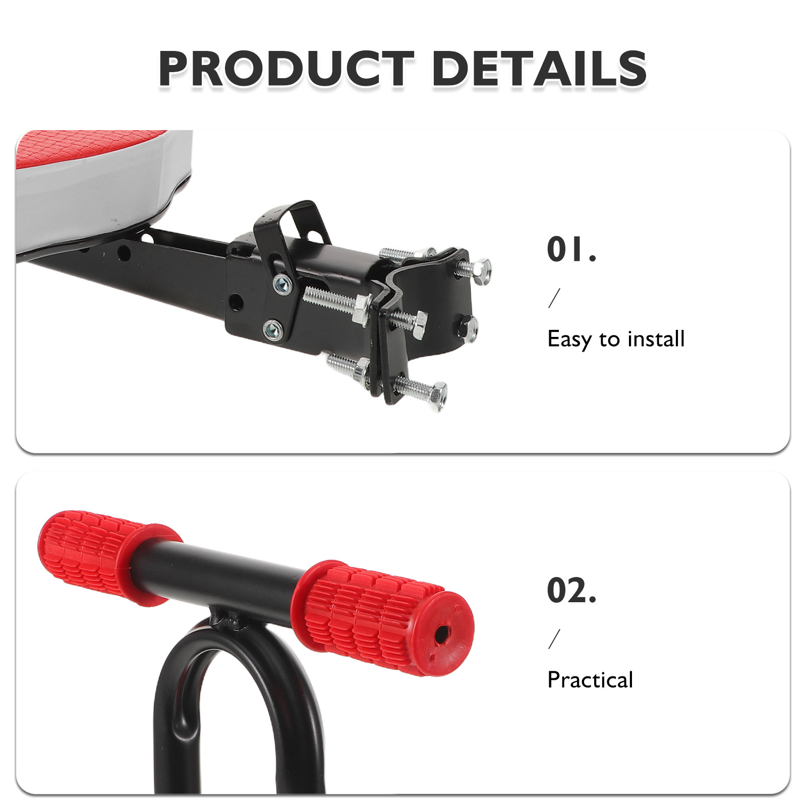 Child Bike Seat Front Mounted  - Mountain Biking Kids recensione e prezzo