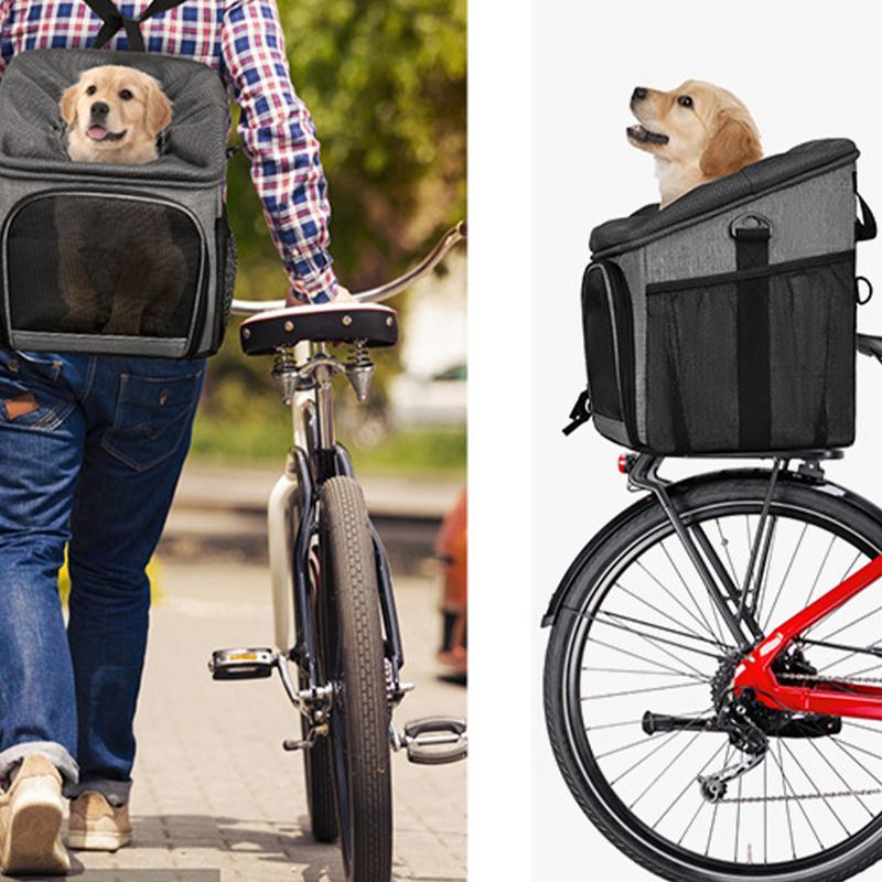Dog Bike Carrier Dog Bicycles  - Mountain Biking With Dog recensione e prezzo