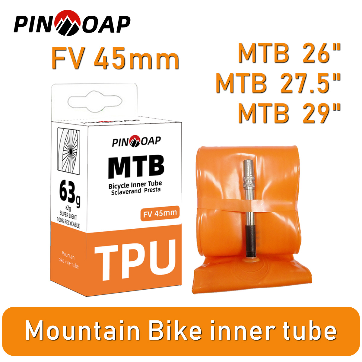 PINMOAP Mountain Bike Inner Tu - Mountain Biking Essentials recensione e prezzo