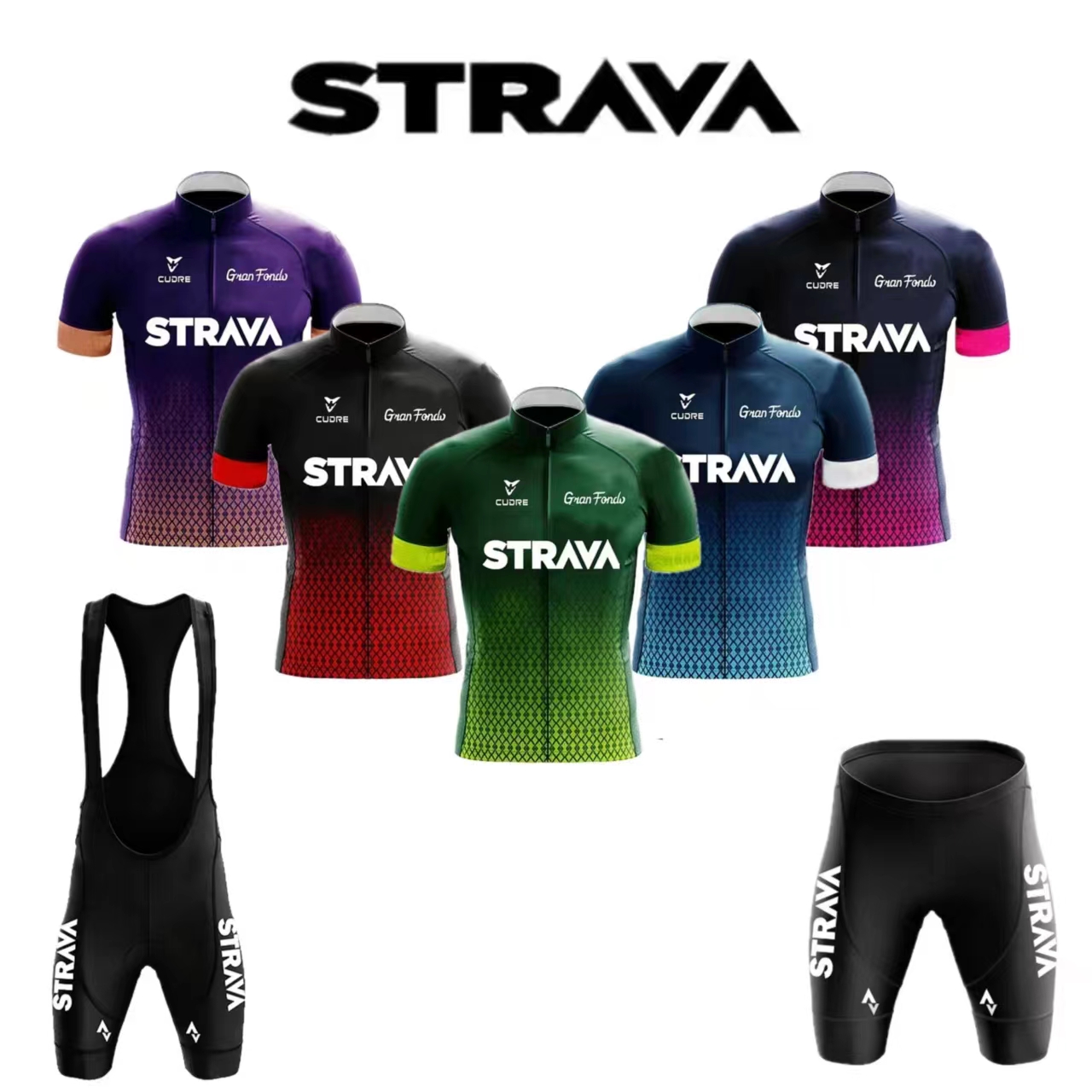 Strava Jersey Set Men's Bib Sh - Mountain Biking Trousers recensione e prezzo