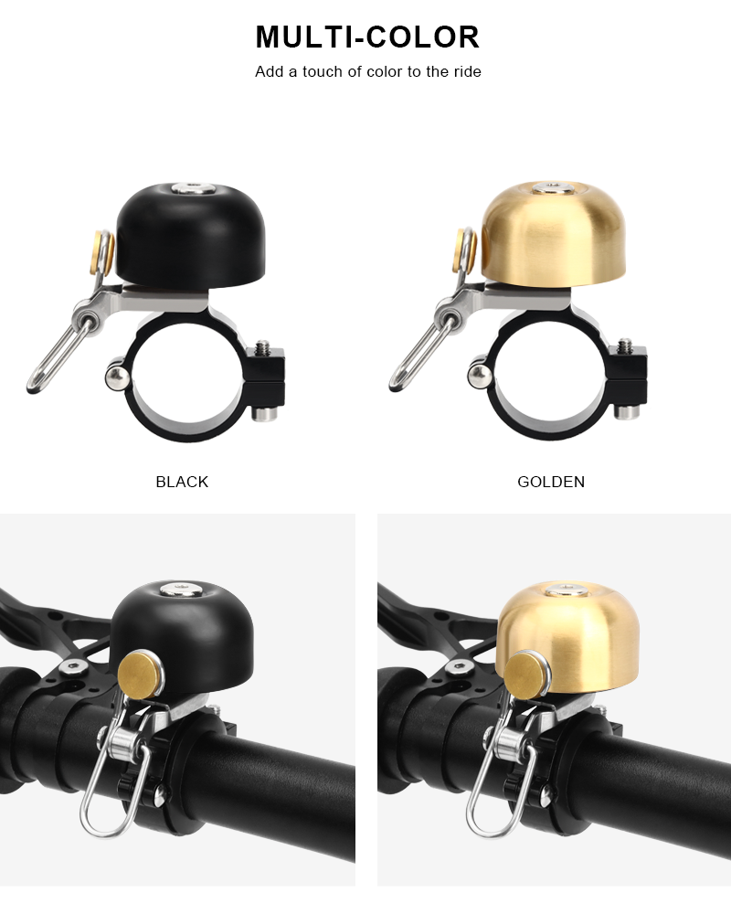 Retro Bicycle Bell Copper Clas - Mountain Biking Pictures recensione e prezzo