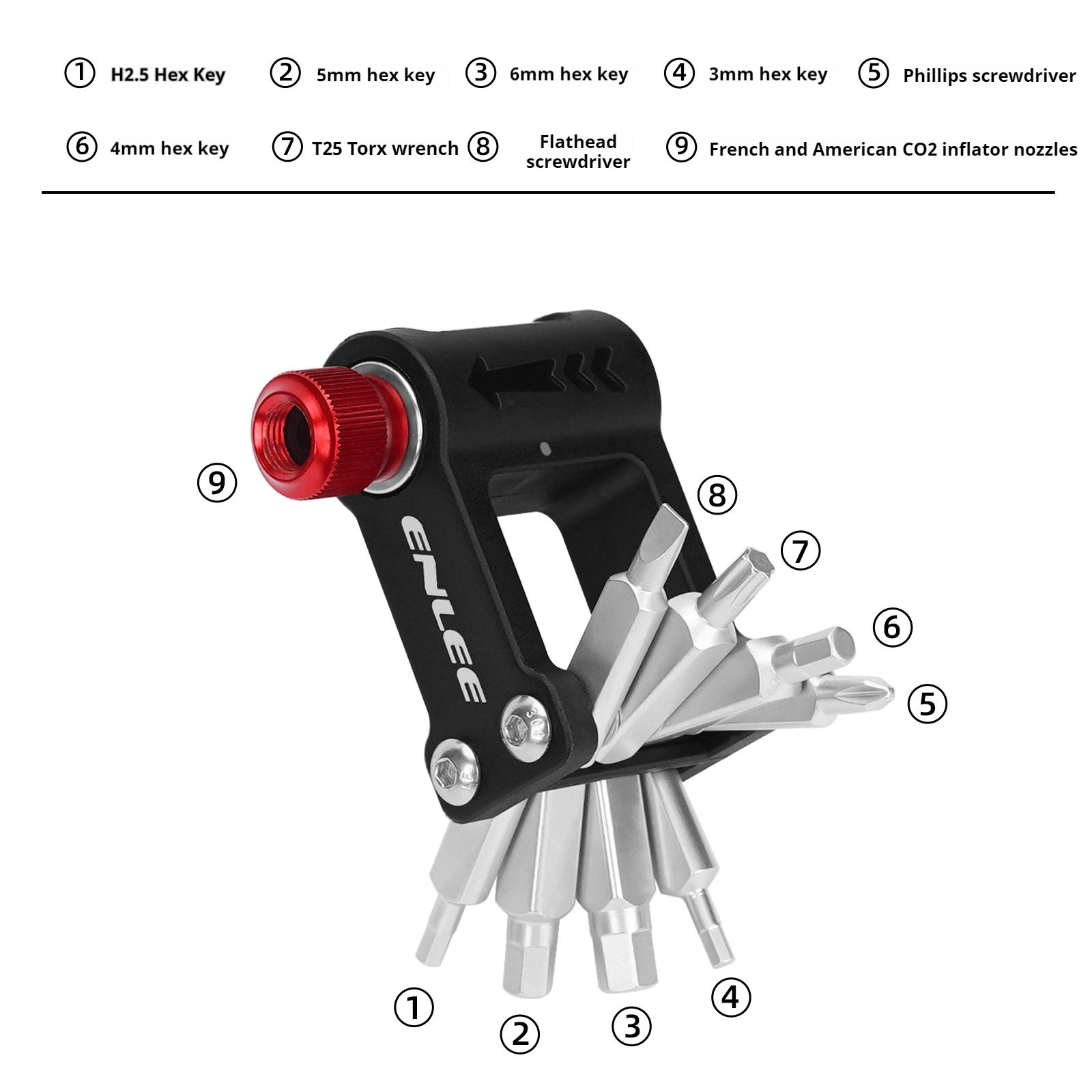 ENLEE Bicycle Repair Tools Por - Mountain Biking Essentials recensione e prezzo