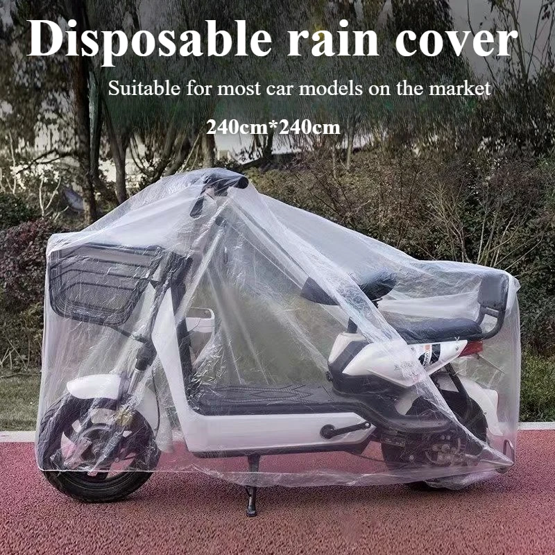 5PCS/Set Disposable Transparen - Mountain Biking In The Rain recensione e prezzo