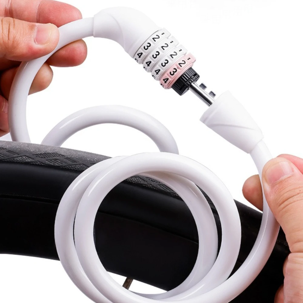 Outdoor Bike Lock 4-Digit Pass - Mountain Biking Essentials recensione e prezzo