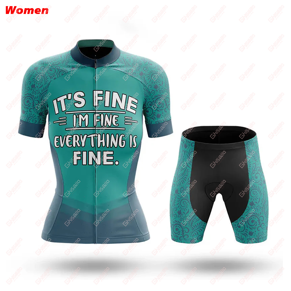 I'm Fine Polyester Cycling Clo - Mountain Biking Outfits Women recensione e prezzo