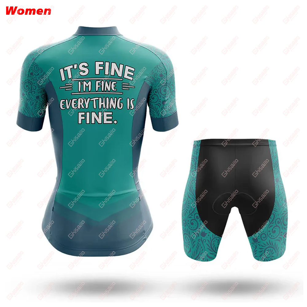 I'm Fine Polyester Cycling Clo - Mountain Biking Outfits Women recensione e prezzo