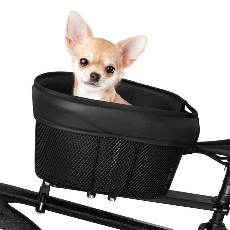 Pet Bicycle Basket Mountain Bi - Mountain Biking With Dog recensione e prezzo