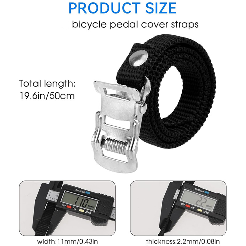 1/2pair Bikes Pedal Toe Straps - Mountain Biking With Dog recensione e prezzo