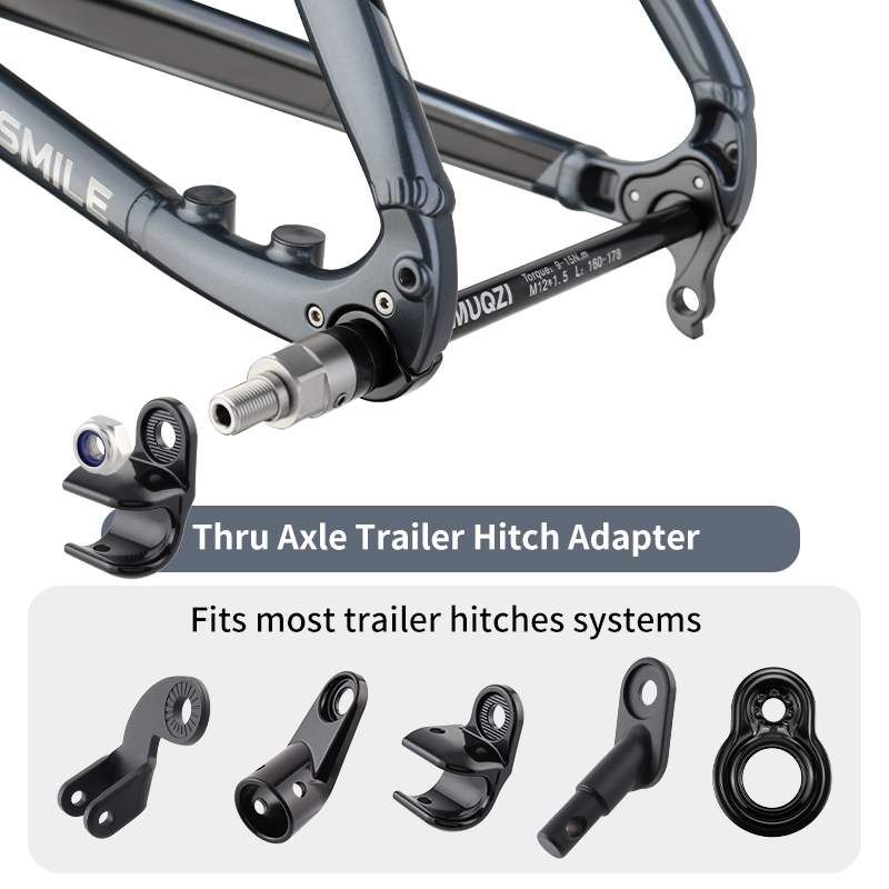 MUQZI Bicycle Trailer Hitch Ad - Mountain Biking Kids recensione e prezzo