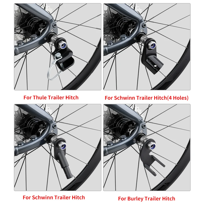 MUQZI Bicycle Trailer Hitch Ad - Mountain Biking Kids recensione e prezzo