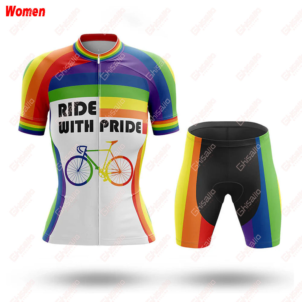 Ride With Pride Polyester Cycl - Mountain Biking Outfits Women recensione e prezzo