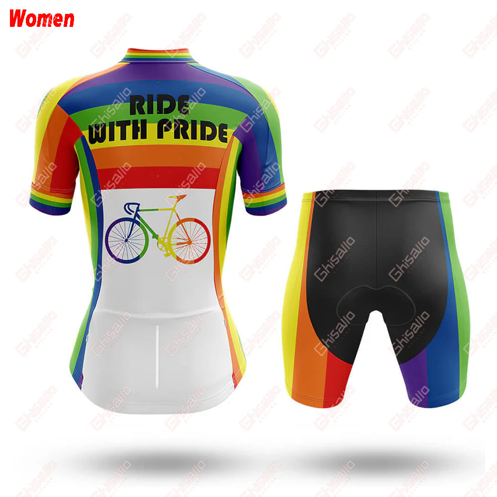 Ride With Pride Polyester Cycl - Mountain Biking Outfits Women recensione e prezzo