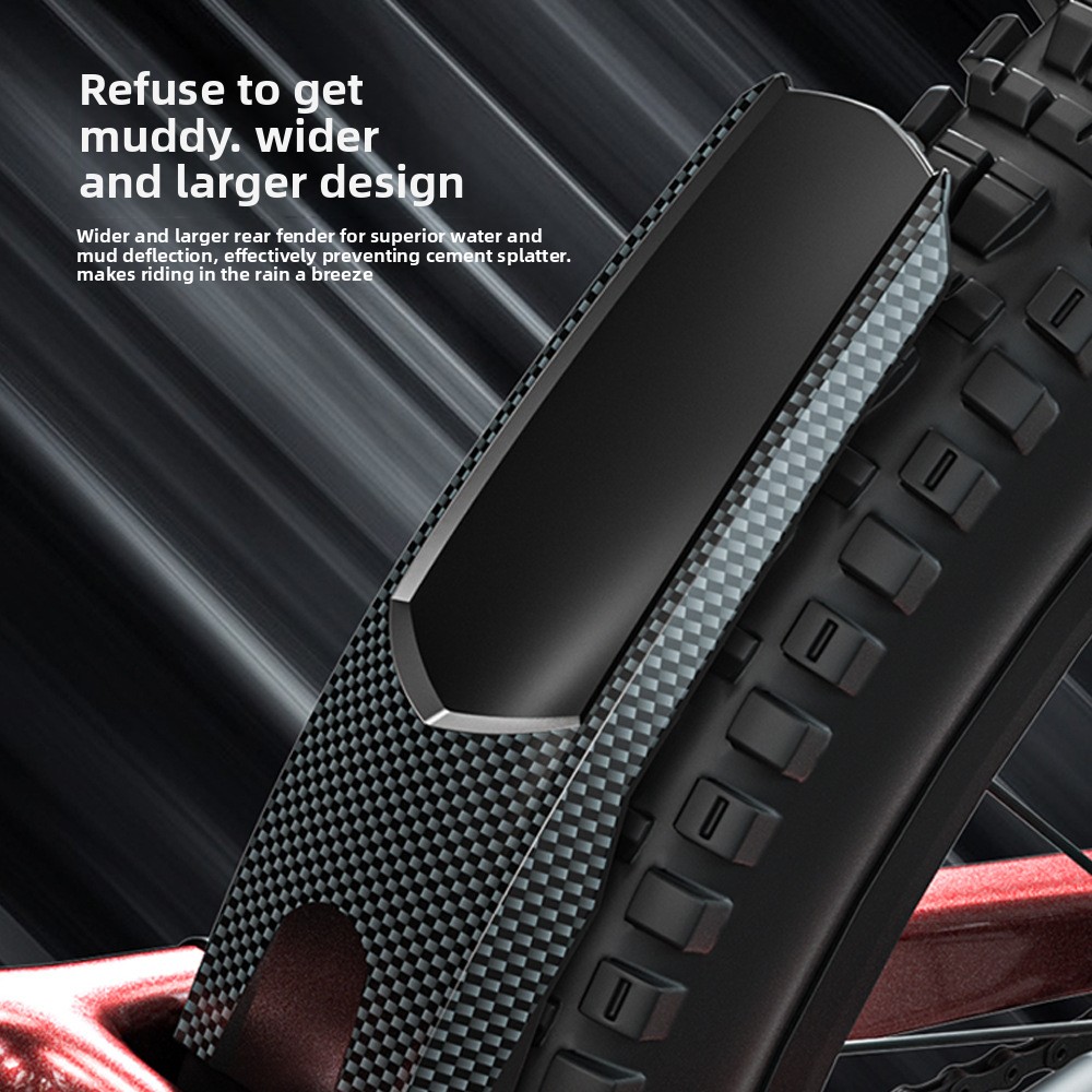 Bicycle mudguard, mountain bik - Mountain Biking In The Rain recensione e prezzo