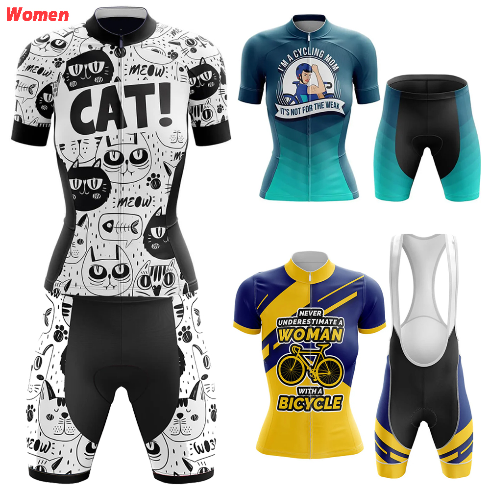 Cat Sleeveless Polyester Cycli - Mountain Biking Outfits Women recensione e prezzo
