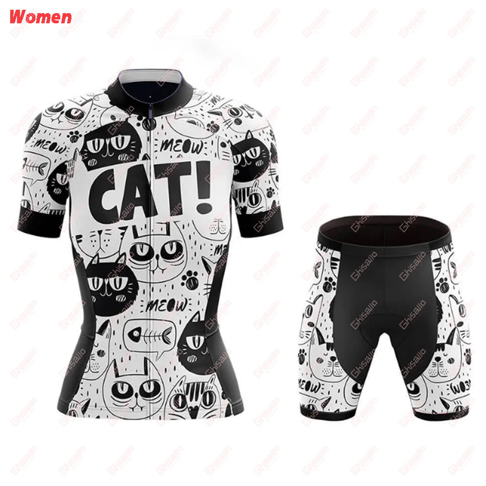 Cat Sleeveless Polyester Cycli - Mountain Biking Outfits Women recensione e prezzo