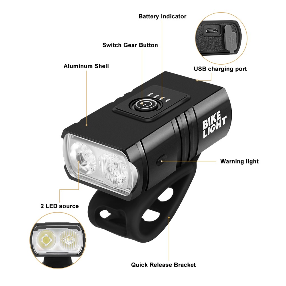 Super Bright Bike Light Set Re - Mountain Biking Zone 2 recensione e prezzo