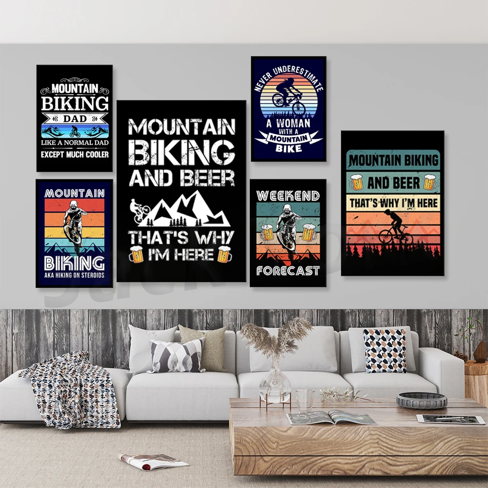 Go Mountain Bike Print Canvas  - Mountain Biking Pictures recensione e prezzo