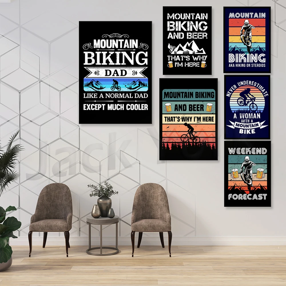 Go Mountain Bike Print Canvas  - Mountain Biking Pictures recensione e prezzo