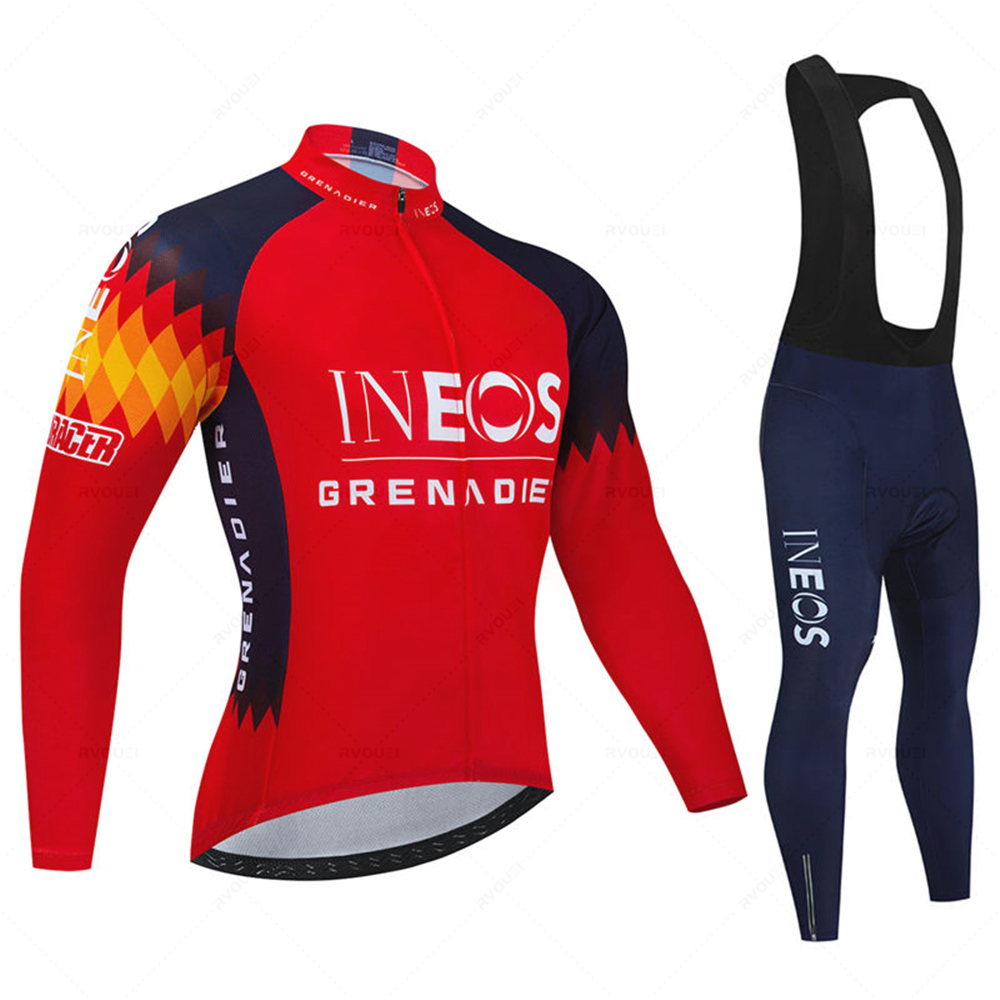 Ineos Team Men Spring Sport Cy - Mountain Biking Long Sleeve Shirt recensione e prezzo