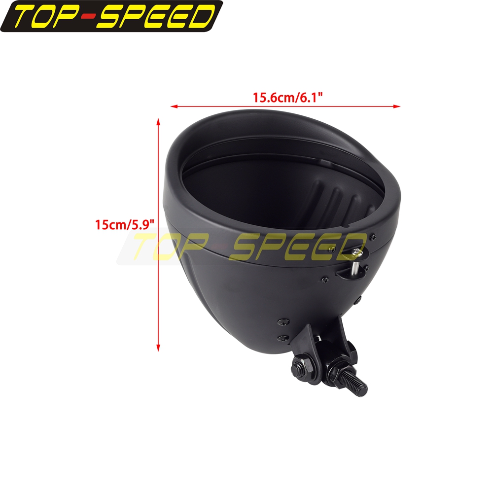 Black/Chrome Motorcycle Headla - Mountain Biking With Dog recensione e prezzo