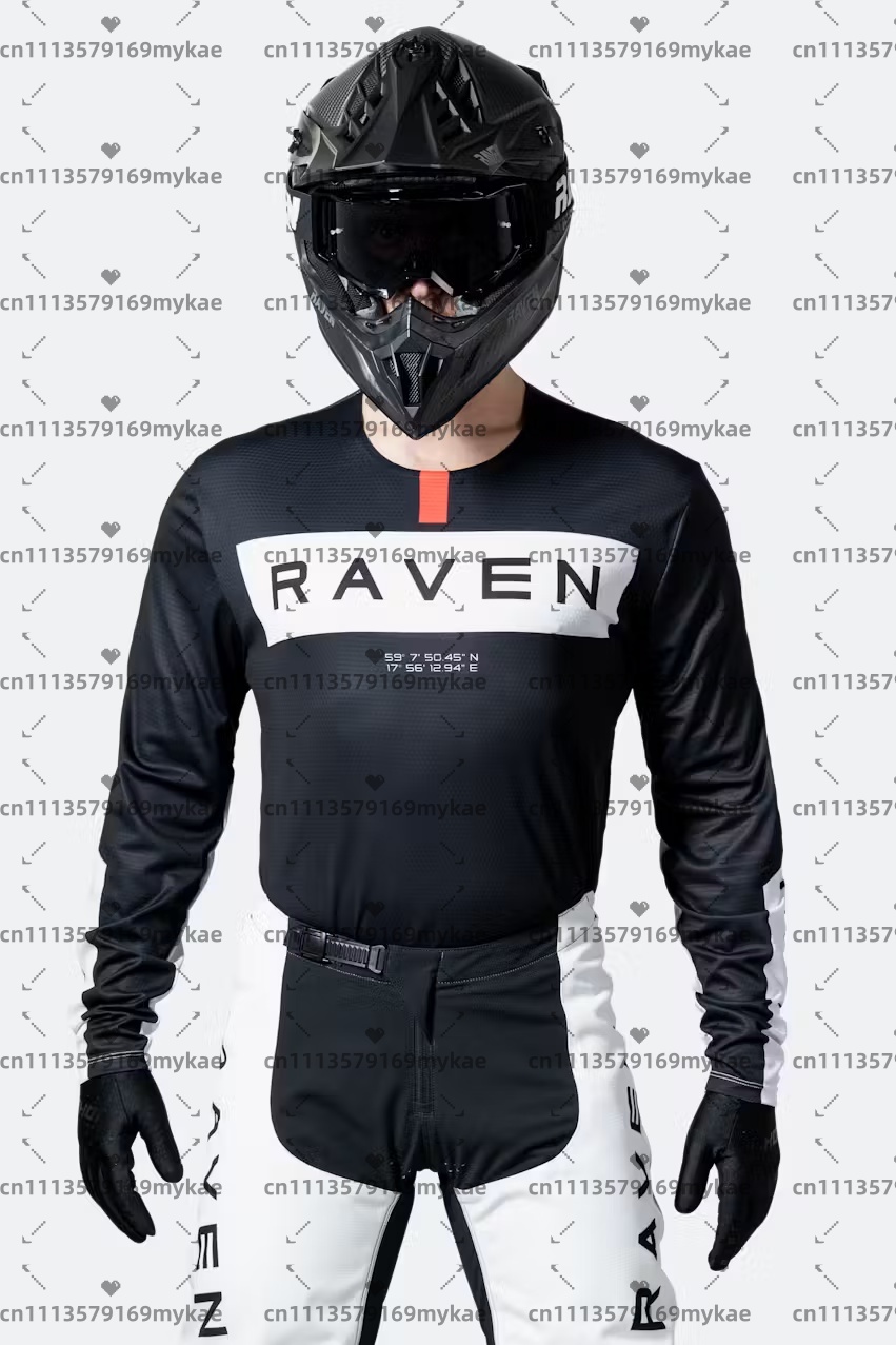 Men's Raven Jersey DH Motorcyc - Mountain Biking Long Sleeve Shirt recensione e prezzo