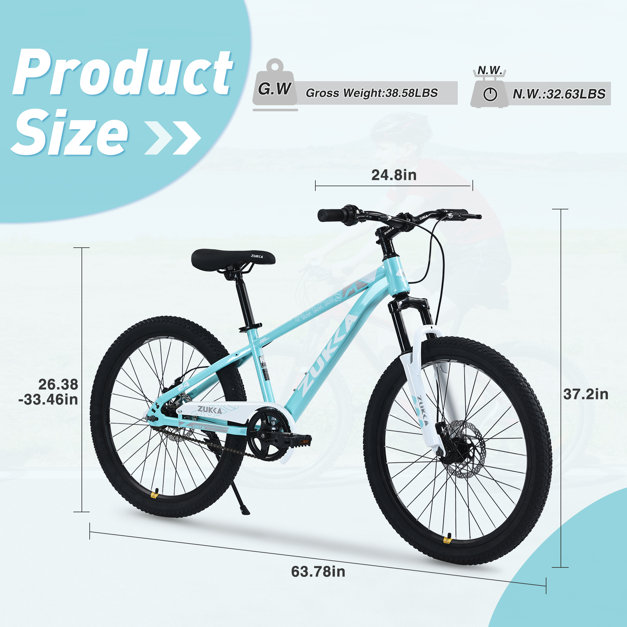 Kids Bike Inflatable Water Par - Mountain Biking Kids recensione e prezzo